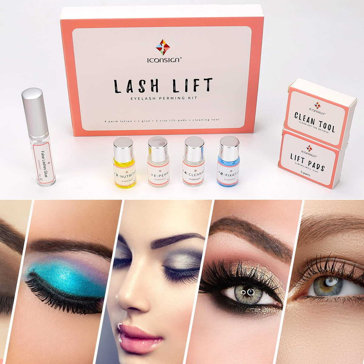Instructions booklet included in RONKIE Lash Lift Kit