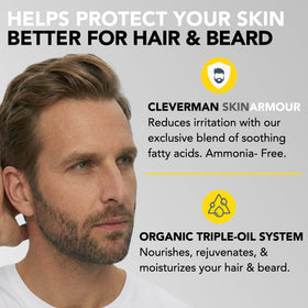 Instructions for applying CLEVERMAN hair dye