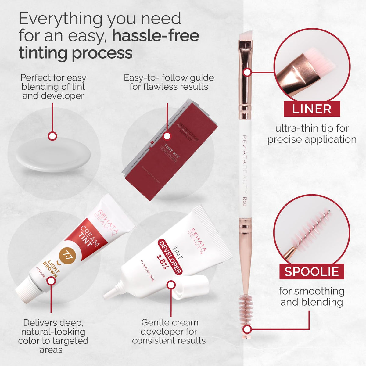 Instructions for use on the packaging