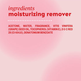Instructions for using Onyx Professional Nail Polish Remover