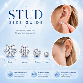 Instructions included with Anzero Ear Piercing Kit