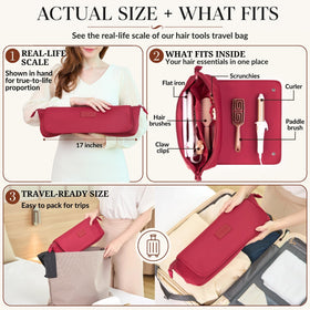 Interior view of BAREFOOT CARIBOU Travel Bag with heat mat