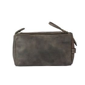 Interior view of KomalC Toiletry Bag with water-resistant lining