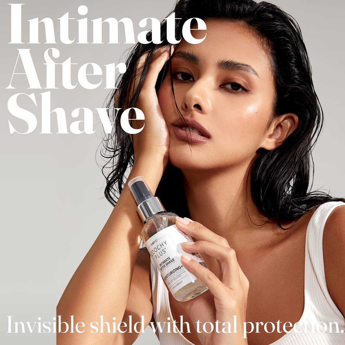IntiMD Coochy Plus After Shave Mist 168g side view