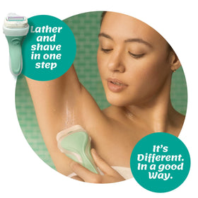 INTUITION razor handle with ergonomic grip