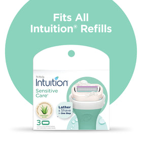INTUITION Sleek Razor packaging with product details