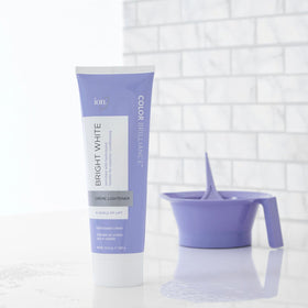 ion Bright White Creme Lightener with sunflower seed oil ingredients