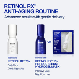 IOPE Expert Retinol RX 1% Super Bounce Serum on vanity