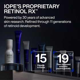 IOPE Expert Retinol RX 1% Super Bounce Serum texture close-up