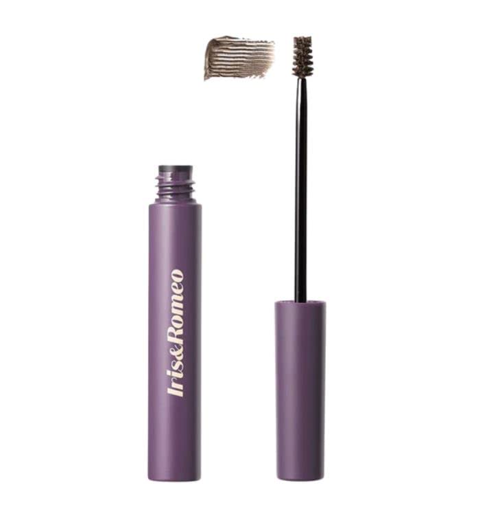 IRIS&ROMEO Brow Up Thickening Brow Balm front view in Medium Brown