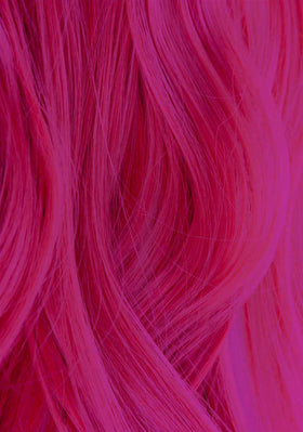 iroiro 105 Plum hair color in a bathroom setting