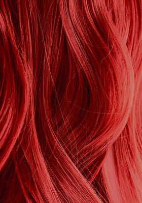 iroiro hair color 100 Dark Red on lightened hair for consistent use