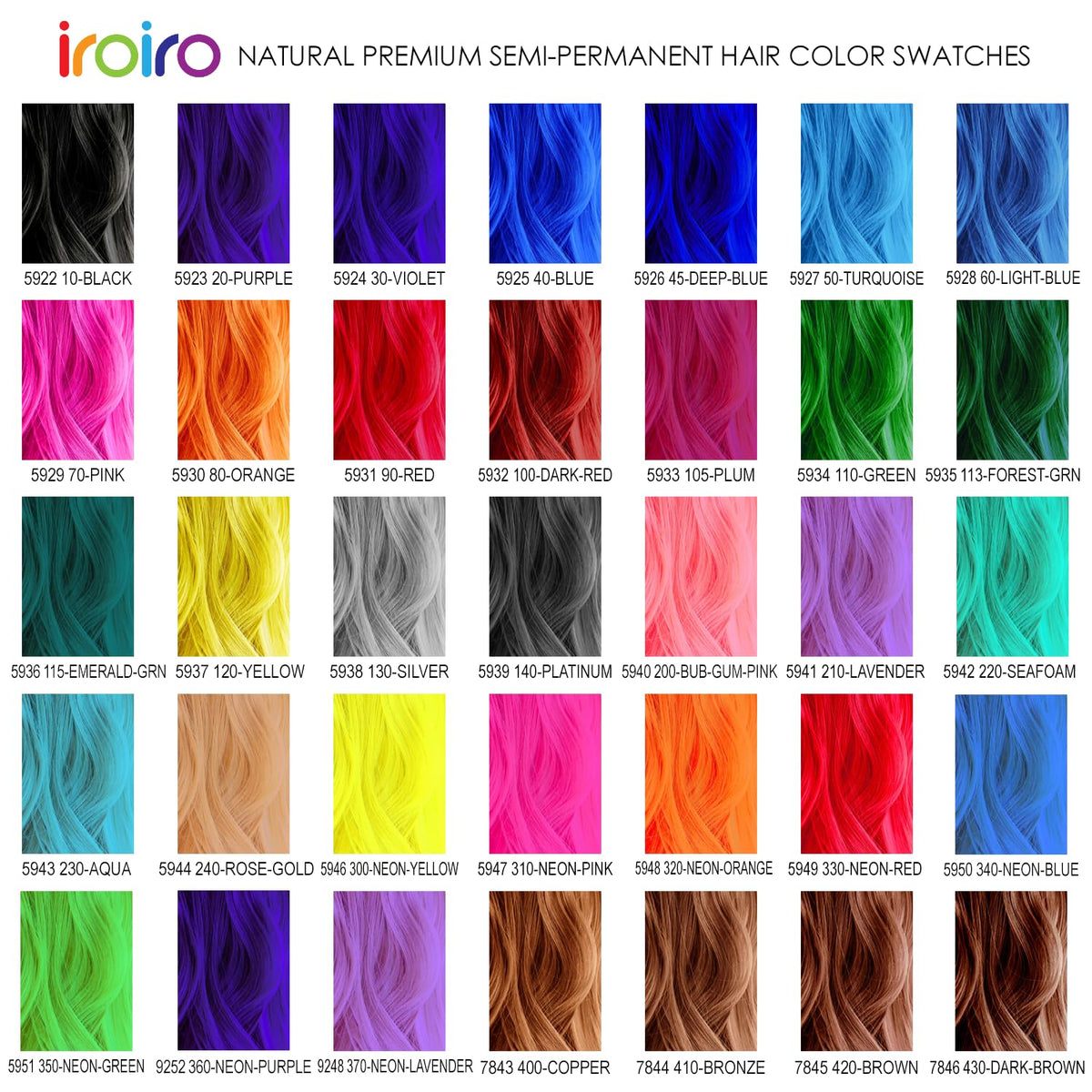 iroiro hair color 105 Plum with coconut oil ingredients