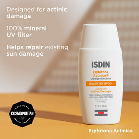 ISDIN Eryfotona Actinica Mineral Face Sunscreen SPF 50+ side view