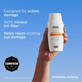 ISDIN Eryfotona Actinica Mineral Face Sunscreen SPF 50+ side view