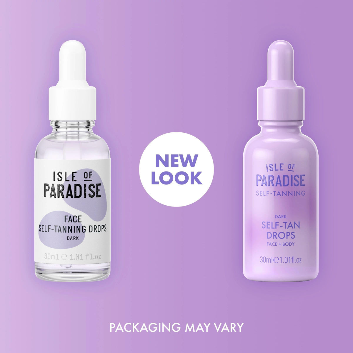 Isle of Paradise Self Tanning Drops Dark mixed with moisturizer