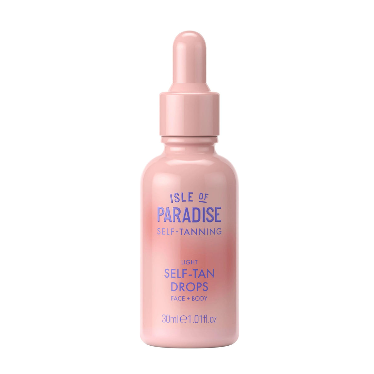 Isle of Paradise Self Tanning Drops Light 100g front view