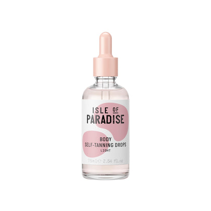 Isle of Paradise Self Tanning Drops Light 2.54 fl oz front view