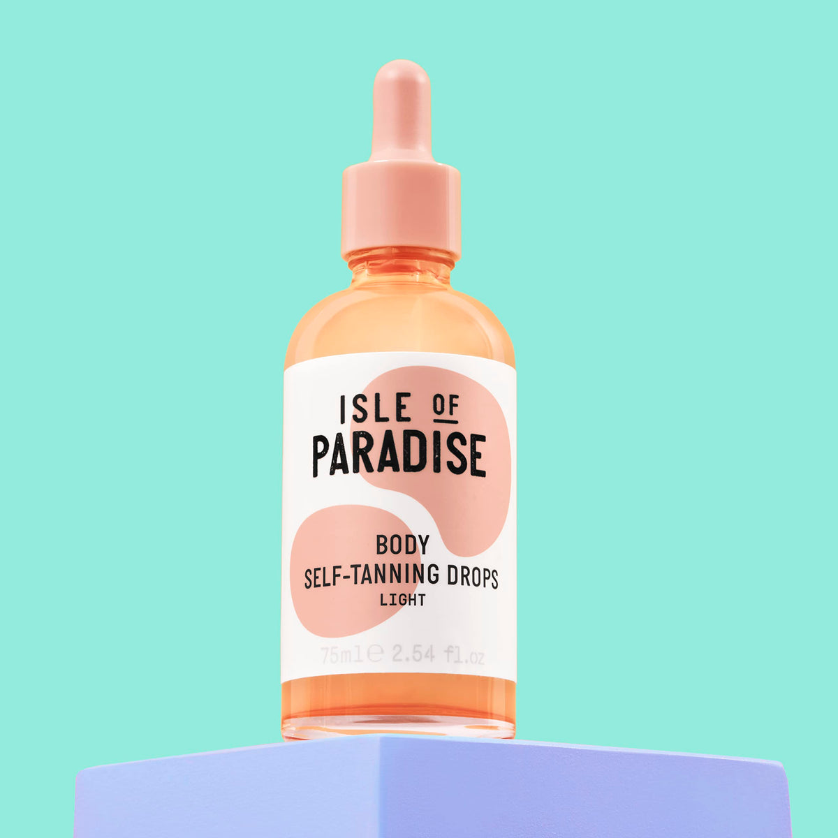 Isle of Paradise Self Tanning Drops Light bottle with dropper