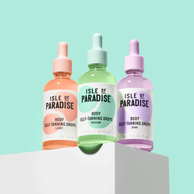 Isle of Paradise Self Tanning Drops Light lifestyle scene