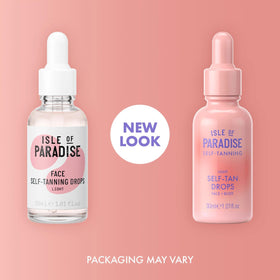Isle of Paradise Self Tanning Drops Light on a skincare shelf