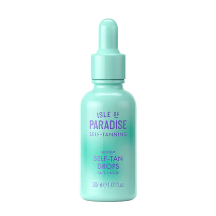 Isle of Paradise Self Tanning Drops Medium 91g front view