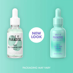 Isle of Paradise Self Tanning Drops Medium mixed with moisturizer