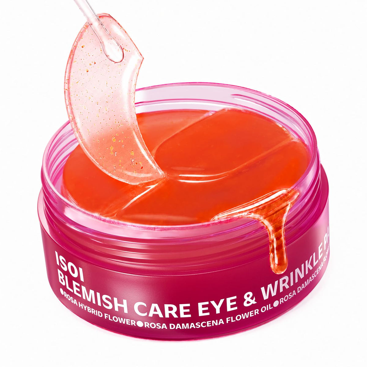 ISOI Blemish Care Eye Patches front view with packaging