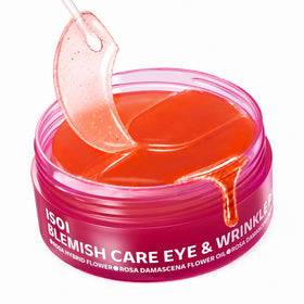 ISOI Blemish Care Eye Patches front view with packaging