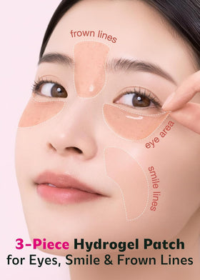 ISOI Blemish Care Eye Patches showing texture