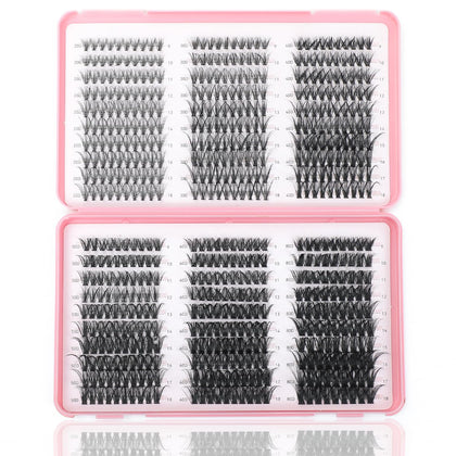 ISTGIFT Lash Clusters D Curl 30D-80D kit front view