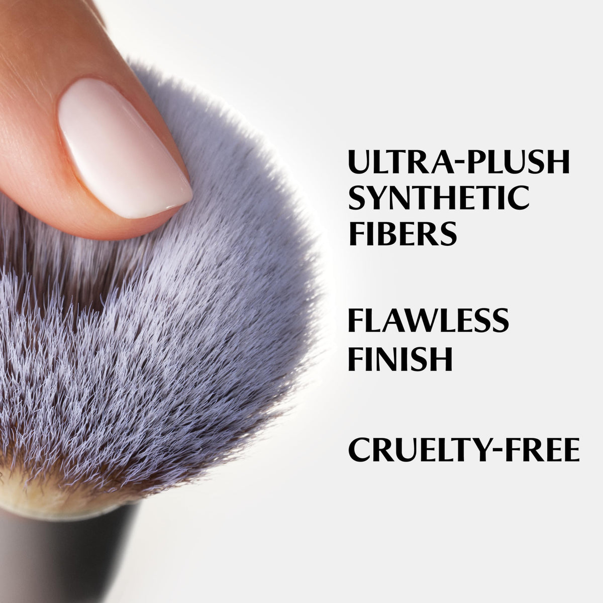IT Cosmetics brush showing both ends for foundation and concealer