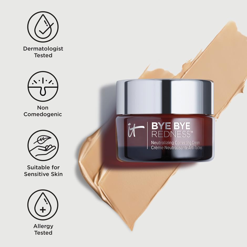IT Cosmetics Bye Bye Redness Correcting Cream swatch