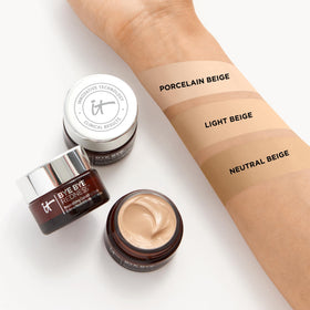 IT Cosmetics Bye Bye Redness Neutralizing Cream applied on skin