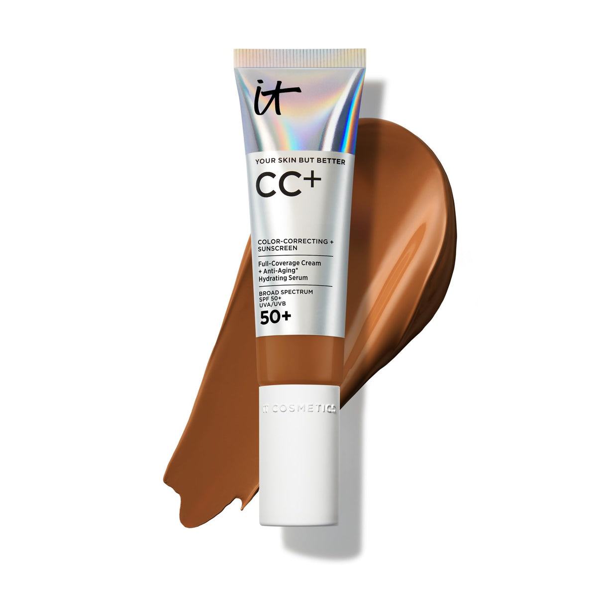IT Cosmetics CC+ Cream Deep Honey front view