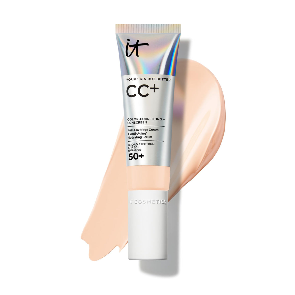 IT Cosmetics CC+ Cream Fair Beige front view