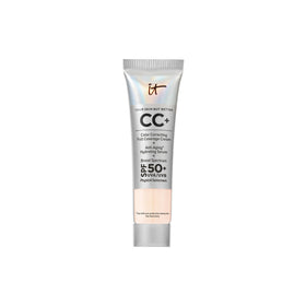 IT Cosmetics CC+ Cream Fair Beige front view with SPF 50+ label