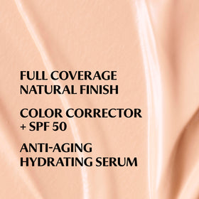 IT Cosmetics CC+ Cream Fair Light texture swatch on skin