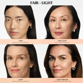 IT Cosmetics CC+ Cream Illumination Fair texture on skin