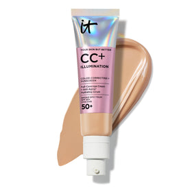 IT Cosmetics CC+ Cream Illumination in Neutral Tan front view