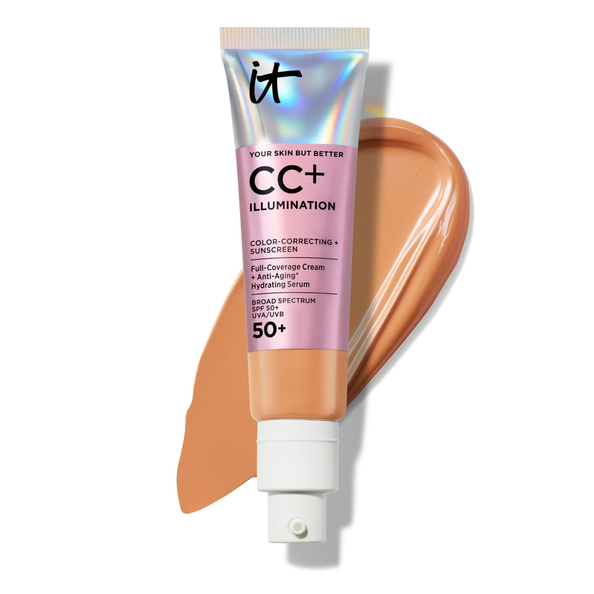 IT Cosmetics CC+ Cream Illumination Rich shade front view