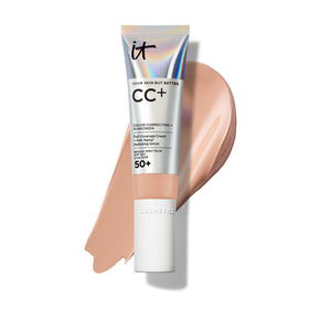 IT Cosmetics CC+ Cream Medium Cool front view with pump