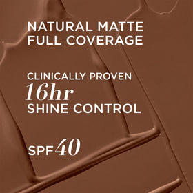 IT Cosmetics CC+ Cream Natural Matte Deep Bronze texture on skin