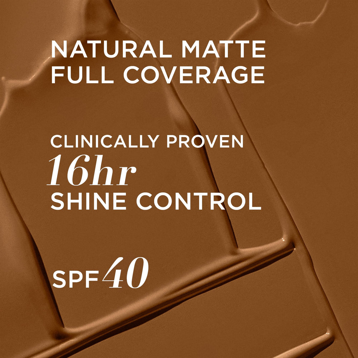 IT Cosmetics CC+ Cream Natural Matte Deep Honey texture on skin