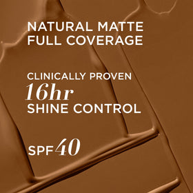 IT Cosmetics CC+ Cream Natural Matte Deep Honey texture on skin