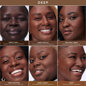 IT Cosmetics CC+ Cream Natural Matte Deep Mocha with brush