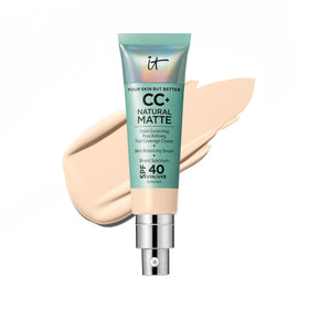 IT Cosmetics CC+ Cream Natural Matte Foundation Fair Warm front view