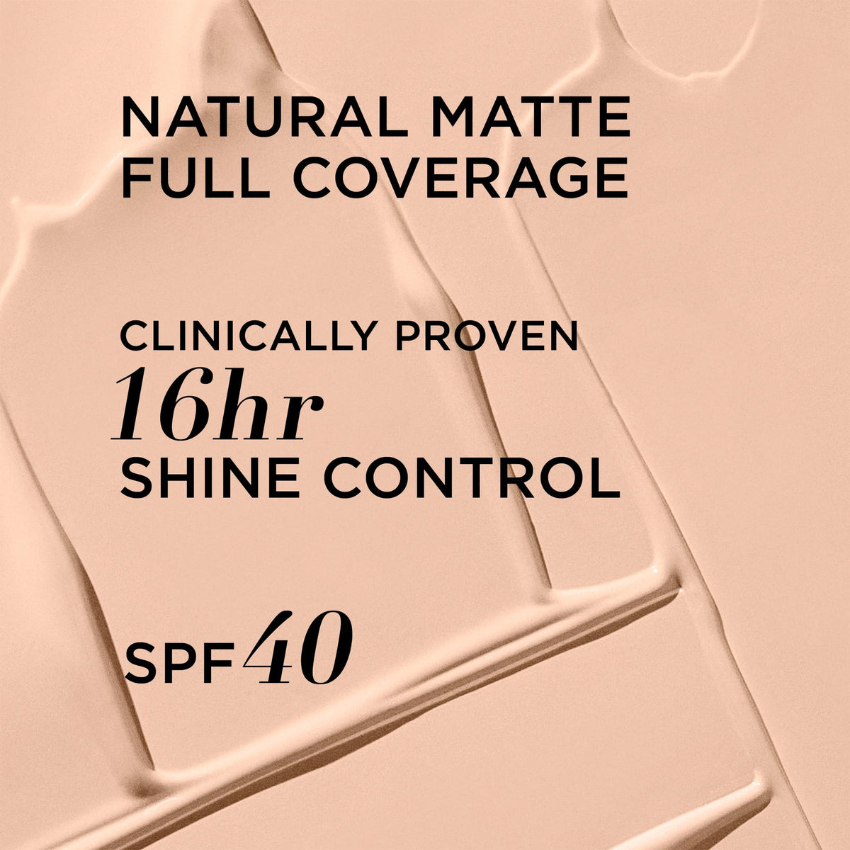 IT Cosmetics CC+ Cream Natural Matte Foundation SPF 40 Fair Light texture on skin