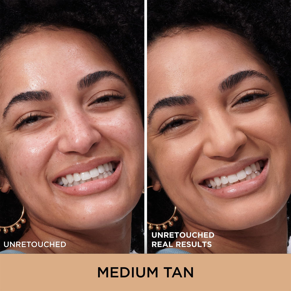 IT Cosmetics CC+ Cream Natural Matte Foundation SPF 40 Medium Tan side view
