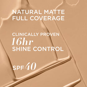 IT Cosmetics CC+ Cream Natural Matte Foundation SPF 40 Medium Tan texture on skin